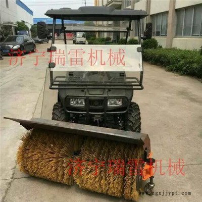 勉县生产小区物业学校用扫雪机 滚刷式清雪机双轮胎防滑清雪机直销高品质抛雪机图4