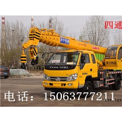 操作简便质量保证济宁四通8吨汽车吊小型吊车 轮胎式起重机图4