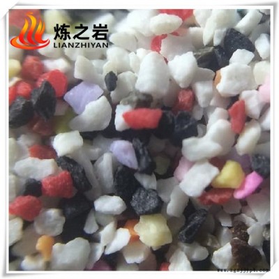 供应轮胎模具清洗用树脂砂16-20目 停车场自流平轻质塑胶浮砂图3