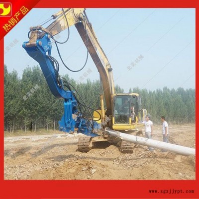 轮胎式打桩机_BY-VH250打桩机行业_北奕机械_【8m桩3分钟一根】图6