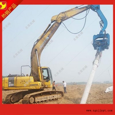 轮胎式打桩机_BY-VH250打桩机行业_北奕机械_【8m桩3分钟一根】图4