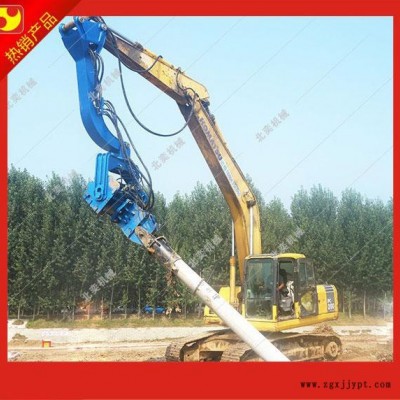 轮胎式打桩机_BY-VH250打桩机行业_北奕机械_【8m桩3分钟一根】图7