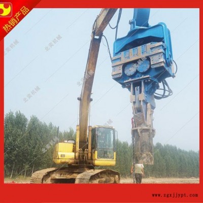 轮胎式打桩机_BY-VH250打桩机行业_北奕机械_【8m桩3分钟一根】图3