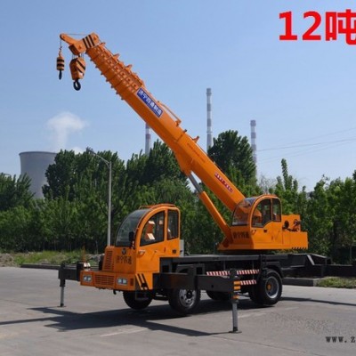 【12吨吊车价格】  轮胎式起重机 12吨吊车  12吨自制吊车价格实惠 小型吊车图5