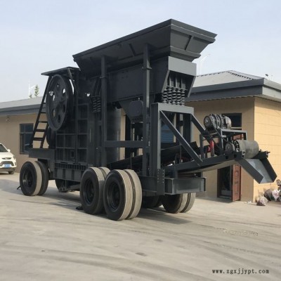 科茂机械移动破碎站 环保移动式破碎站 专业生产厂家 时产100吨建筑垃圾移动破碎站 箱式移动破碎站 轮胎式移动破碎生产线图5