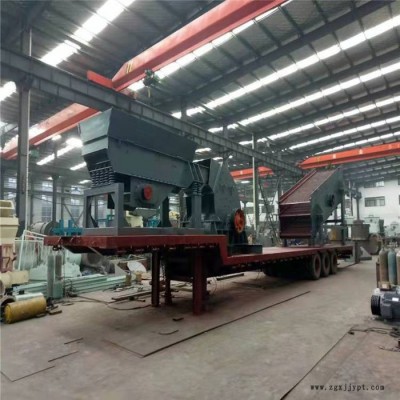 移动破碎站建筑垃圾破碎 专业生产移动破碎站价厂家 移动式石灰石制砂生产线设备 轮胎式石料破碎站 花岗岩移动破碎站图4