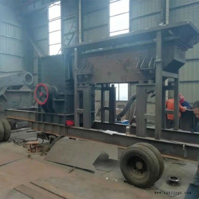 移动破碎站建筑垃圾破碎 专业生产移动破碎站价厂家 移动式石灰石制砂生产线设备 轮胎式石料破碎站 花岗岩移动破碎站图5