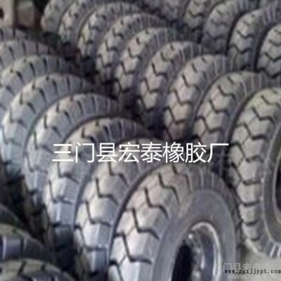 直销实心叉车轮胎6.50-10/5.00 实心胎，充气式实心轮胎图3