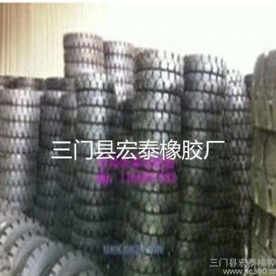 直销实心叉车轮胎6.50-10/5.00 实心胎，充气式实心轮胎图2