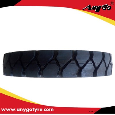 厂家直供AnyGo品牌4.00-8扫地车实心轮胎及登高车实心轮胎 含轮辋图3