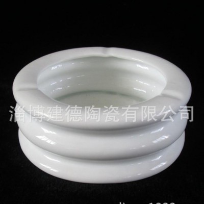 轮胎形陶瓷烟灰缸色釉注浆轮胎烟缸广告促销用烟灰缸来样定制图2
