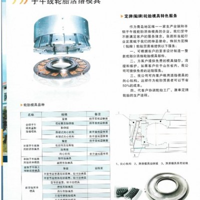 供应轮胎自定位活络模具轮胎活络模具