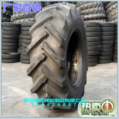 **加厚耐磨 14.9-24农业拖拉机真空轮胎 R1人字花纹 灌溉轮胎
