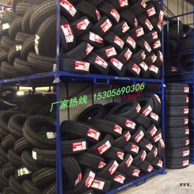 芜湖厂家直供可定制金属轮胎架轮毅摆放架钢制置物架4S店轮胎展示架图4