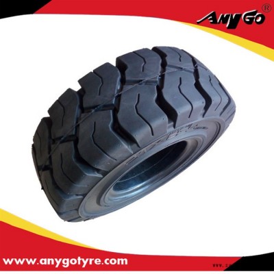 **AnyGo品牌叉车实心轮胎21x8-9及配套轮辋 拖车实心轮胎图5