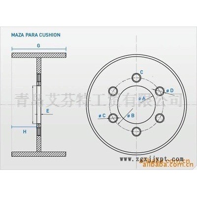 压配实心轮胎 22X12-16 L-GUARD 压配式实心轮胎图2