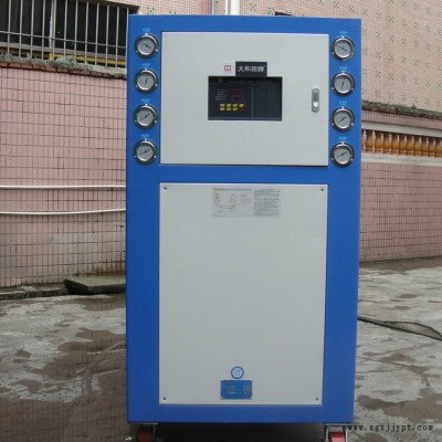 供应发泡机专用冷水机 水冷式冷水机组 20HP冷水机 大和田牌DHT-020W水冷式冷水机图5