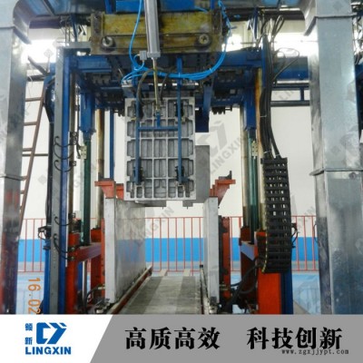 供应领新聚氨酯冰箱门体填充发泡生产线  冰箱填充发泡机图3