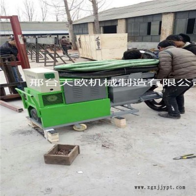全自动砂浆喷涂机 快速砂浆喷涂机 小型水泥砂浆喷涂机 天欧TO-511水泥发泡机图6
