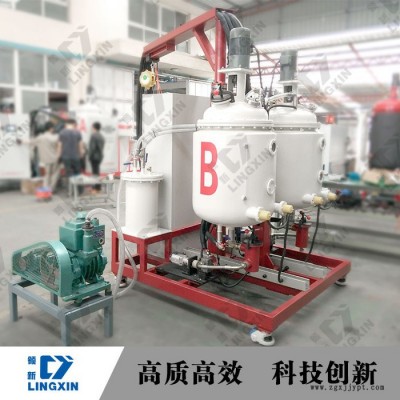 领新CPU聚氨酯行箱包轮 发泡机 生产设备图3