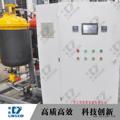 领新CPU聚氨酯行箱包轮 发泡机 生产设备图2