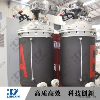 供应领新pu汽车空滤聚氨酯浇注机   高压发泡机l图4