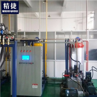 无锡精捷机器人聚氨酯发泡机 高压PU发泡机 聚氨酯高压发泡机 PU发泡生产自动化设备图1