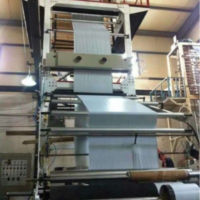 云邦2SJ-50X2双层共挤吹膜机 800mm快递袋吹膜机 黑白膜吹膜机图2