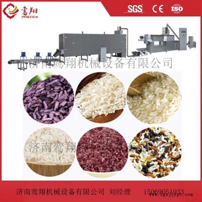 济南鸾翔机械设备有限公司px65 70 85 95 120 素食米；黄金米；强化营养大米生机械设备生产线 济南发泡机图4