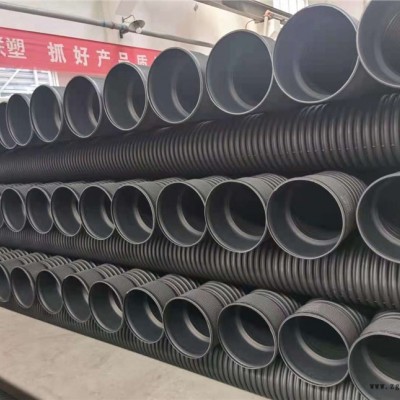 陕西联塑hdpe双壁波纹管Sn8正级图1
