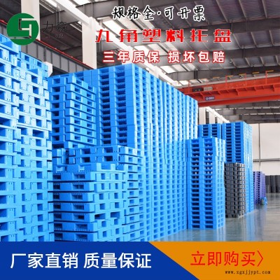 力森PE双面吹塑托盘 1210双面吹塑托盘 上海吹塑托盘 南京吹塑托盘图2