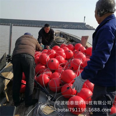 能经受台风海上塑料浮体 挡浪塑料浮筒 无污染塑料浮球图4