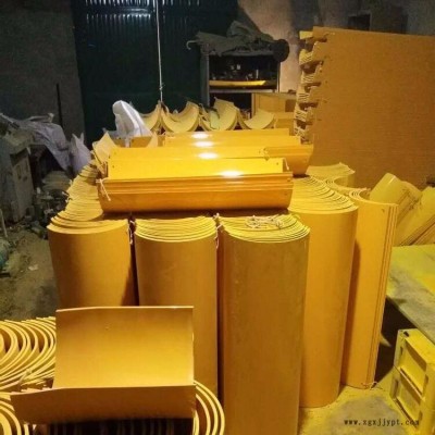 悍博矿用皮带溜槽输送机溜槽 塑料溜槽厂家 矿用塑料溜槽图2
