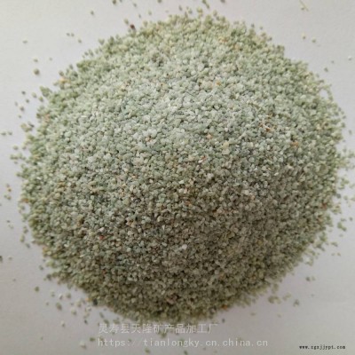 天隆天然彩砂厂家环氧地坪天然彩砂涂料肝红彩砂图2