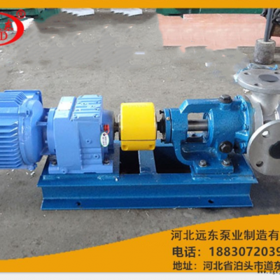天然胶输送泵 NYP220B-RU-T1-W11 高温高粘度转子泵 沥青输送泵 -泊远东图2