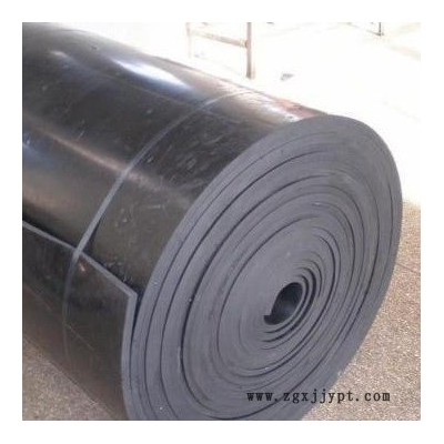 宝来 黑色天然橡胶板 耐油耐酸耐磨防滑绝缘垫 工业减震片加厚1-50mm加工