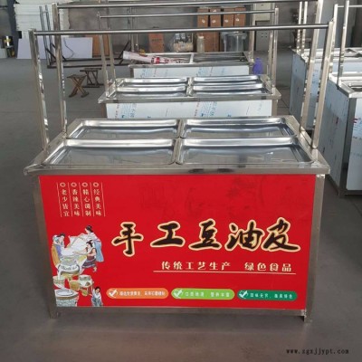 鲁华 LH FZJ 天然无添加手工豆皮机 生产豆皮机 四盒腐竹机图2