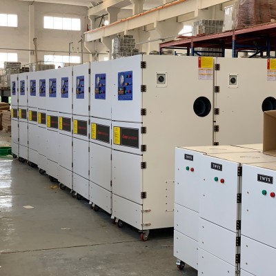 全风   山西JC-5500 5500w砂带机打磨吸尘器 激光雕刻粉尘集尘机 制鞋业胶粉集尘器图5