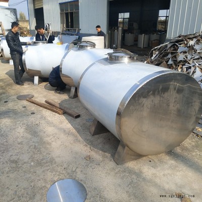 储水罐立式大型 各种型号 恒诚 不锈钢储酒罐 304不锈钢储蓄罐 10吨常备容器图3