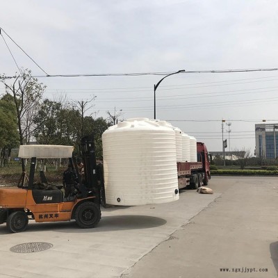辰煜容器出售15吨高层二次塑料储罐  工程废液贮存桶 塑料环保水箱图1