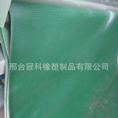 pvc输送带，钻石纹输送带 草花纹输送带 绿平输送带 橡胶带图2