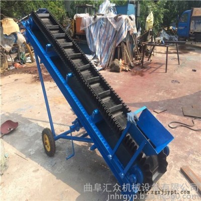 波纹输送带带防尘罩 橡胶带运输机图2