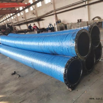 福硕 橡胶管大口径 法兰胶管 排污橡胶管 法兰吸排水泥浆图7
