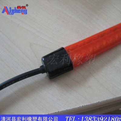 安全触边信号接触带 硅胶导电条 防夹传感器 遇阻反弹橡胶带图2