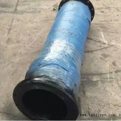 河北宇特挖泥船用大口径吸排泥胶管、排泥 抽沙橡胶钢丝管、专业制造 大口径法兰胶管 挖泥船上用吸排泥 抽沙橡胶管图5