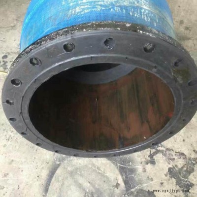 宇通供应专业制造 大口径法兰胶管 挖泥船上用吸排泥 抽沙橡胶管、各种吸泥胶管、排泥胶管、挖泥船专用高耐磨胶管图2