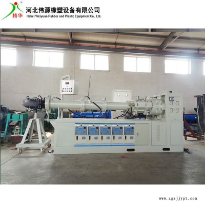 150型橡胶挤出机 大型钢边止水带橡胶挤出机 橡胶管材挤出机图2