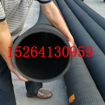 直销DN500mm 20寸 法兰链接式橡胶钢丝管 大口径胶管 橡胶管图6