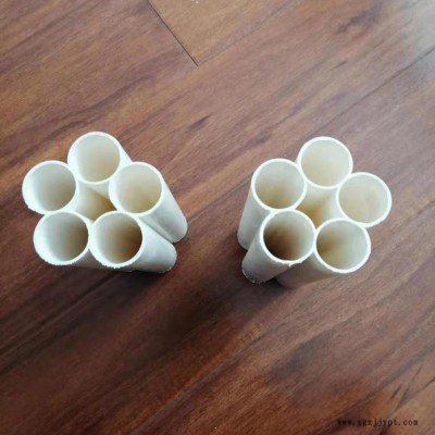 白色纯原料七孔梅花管pvc塑料管五孔梅花管穿线管通讯管塑料管图4