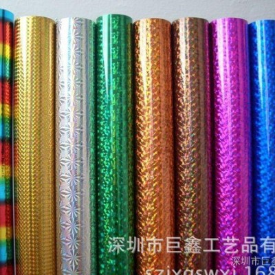 PVC PET镀铝膜 彩色膜 镀铝膜原料低价批发图3